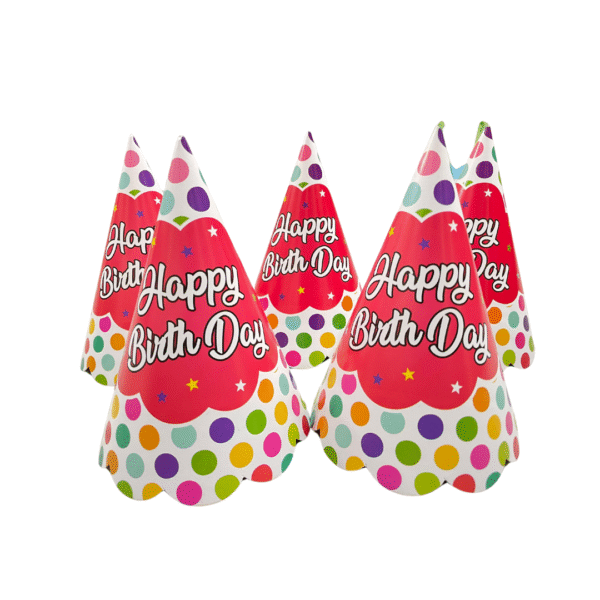 multicolour bubble caps