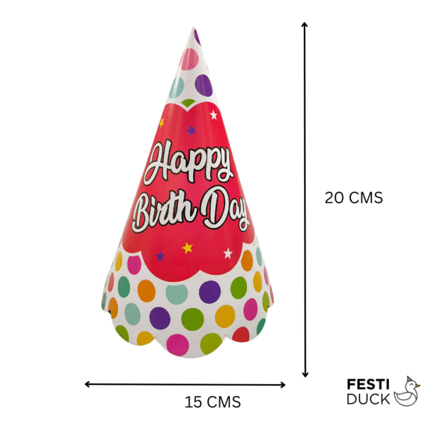 multicolour bubble cap size