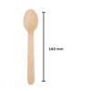 wooden spoons 140mm – 100 pcs per pack